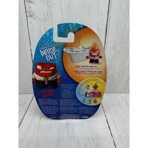 Disney Pixar Movie Inside Out Anger Action Figure Toy Memory Sphere TOMY - Picture 6 of 9